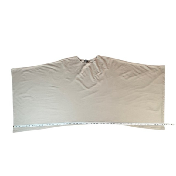 BLEUSALT Women's Poncho Ultra Soft Color Stone Size 2 - Picture 7 of 10